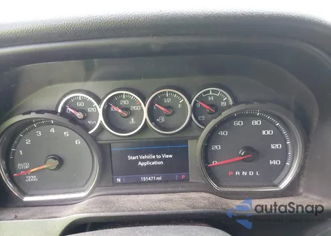 2020 Chevrolet Silverado 1500 4Wd Short Bed Lt Trail Boss из США, поврежденный, VIN 3GCPYFED0LG224746